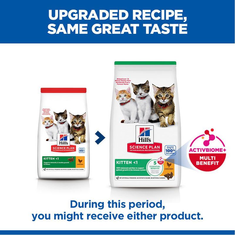Hill's Science Plan Kitten Chicken Free P&P €49+!