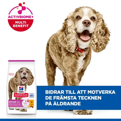 Hill's Science Plan Senior 11+ Small & Mini Chicken