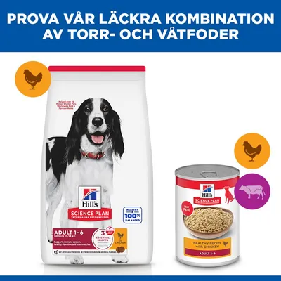 Hill's Science Plan Adult 1-6 Medium Chicken