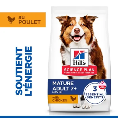 Hill's Science Plan Mature Adult 7+ Medium poulet
