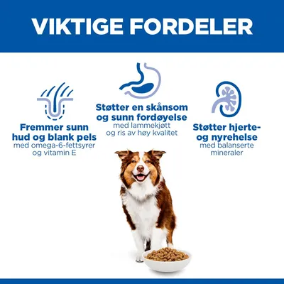 Hill's Science Plan Mature Adult 7+ Medium med lam & ris