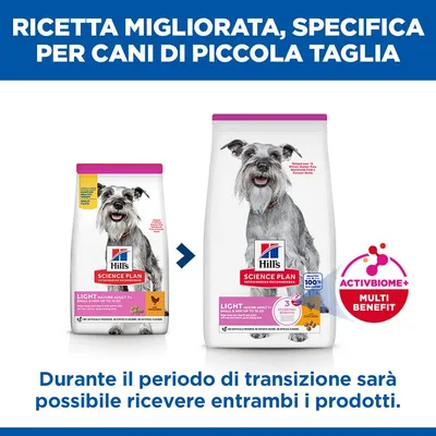 Hill's Science Plan Mature Adult 7+ Small & Mini Light con Pollo