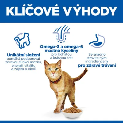 Hill's Science Plan Senior Vitality Mature Adult 7+ kuracie s ryžou