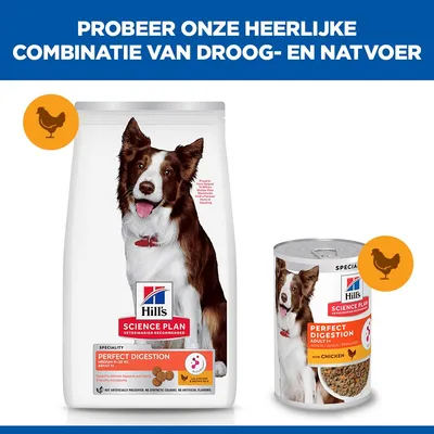 Hill's Science Plan Adult Perfect Digestion Medium Breed Hondenvoer