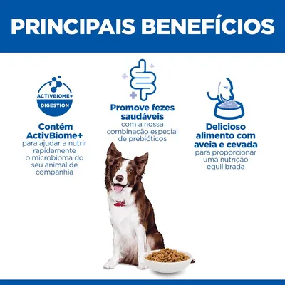 Hill's Science Plan Perfect Digestion Adult 1+ Medium frango e arroz integral