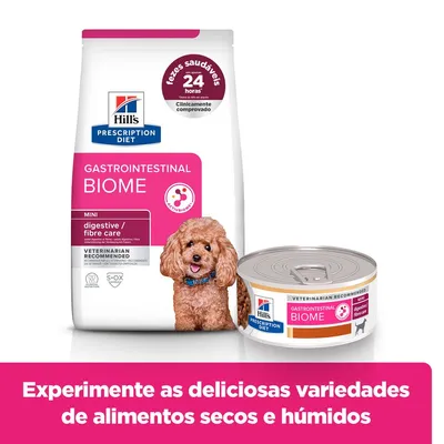 Hill's Prescription Diet Gastrointestinal Biome Mini com frango para cães