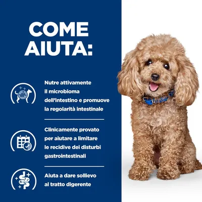 Hill's Prescription Diet Gastrointestinal Biome Mini secco per cani