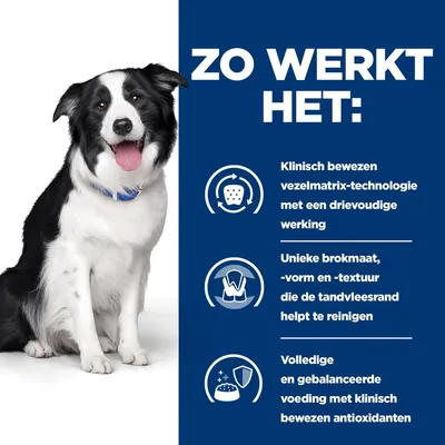 Hill's Prescription Diet Canine T/D Dental Care Hondenvoer met Kip