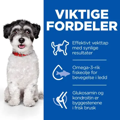 Hill's Science Plan Adult Perfect Weight & Active Mobility Small & Mini kylling Hill's Science Plan Adult Perfect Weight & Active Mobility Small & Mini kylling