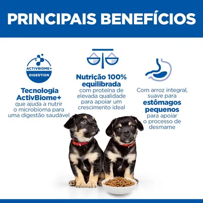 Hill's Science Plan Perfect Digestion Puppy <1 Medium frango e arroz integral