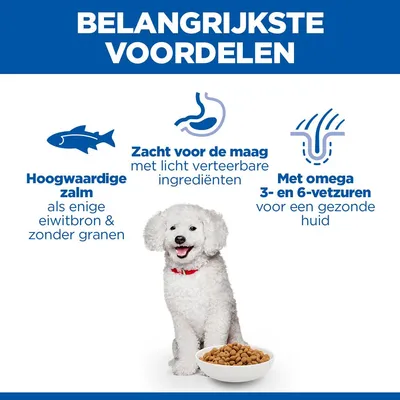 Hill's Science Plan Hypoallergenic Adult Small & Mini met Zalm