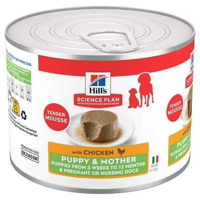 Hill's Science Plan Puppy & Mother Tender Mousse con Pollo Hill's Science Plan Puppy & Mother Tender Mousse con Pollo