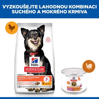 Hill's Science Plan Perfect Digestion Adult Small & Mini Mousse