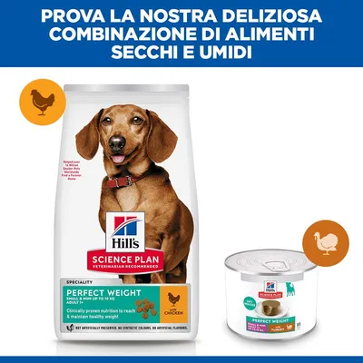 Hill's Science Plan Perfect Weight Adult Small & Mini Mousse