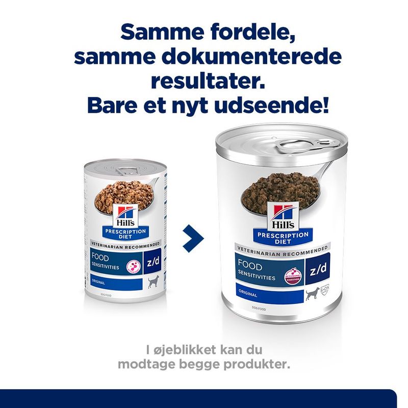 Hill's Prescription Diet z/d Food Sensitivities hundefoder Original