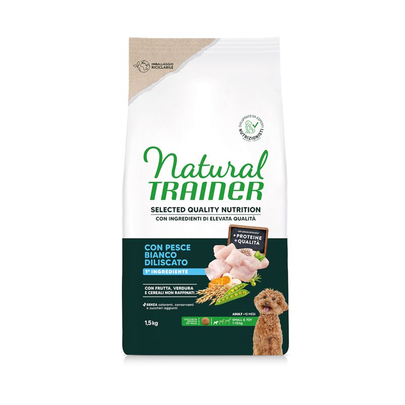 Natural Trainer Selected Quality Nutrition Adult Small & Toy Whitefish