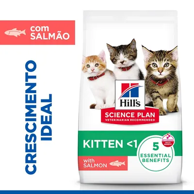Hill's Science Plan Kitten <1 com salmão