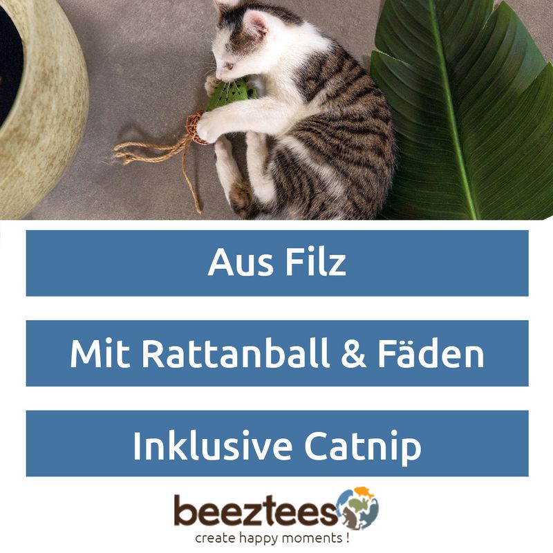 beeztees Katzenspielzeug Dschungel Sola