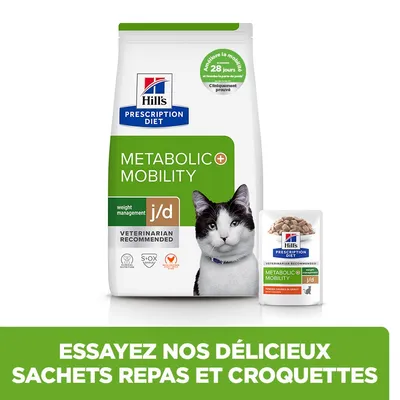 Hill's Prescription Diet j/d Metabolic + Mobility avec poulet Hill's Prescription Diet j/d Metabolic + Mobility avec poulet