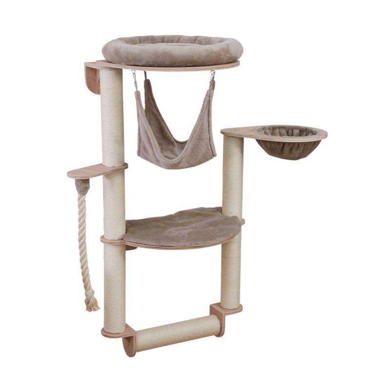 Kerbl Pet drapak ścienny Dolomit Grappa Pro, ciemnoszary