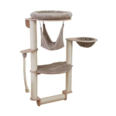 Kerbl Pet Arbre à chat mural Dolomit Grappa Pro, taupe