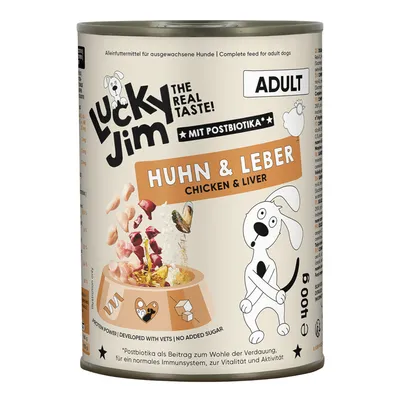 Lucky Jim Adult 6 x 400 г консервирана храна за кучета