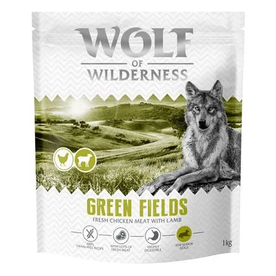 Wolf of Wilderness Senior "Green Fields" Lam - Graanvrij