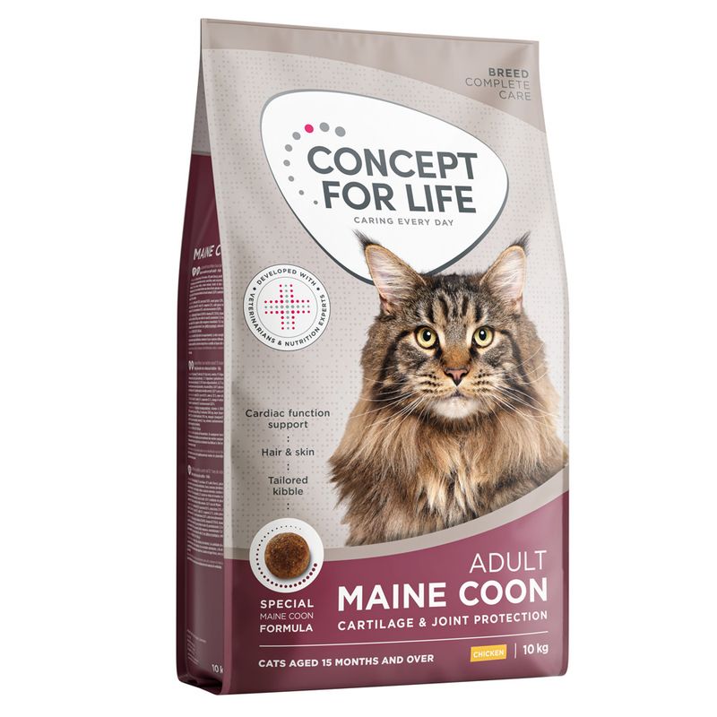 Croquettes Concept for Life pour chat : 8 kg + 2 kg offerts !