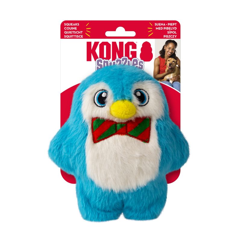 Pingouin KONG Holiday Snuzzles pour chien