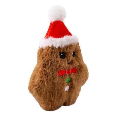 KONG Holiday Snuzzles Mini Omino di pan di zenzero