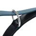 HUNTER Verstelbaar lood Wolmar - BioThane® x leder, blauw-grijs/zwart