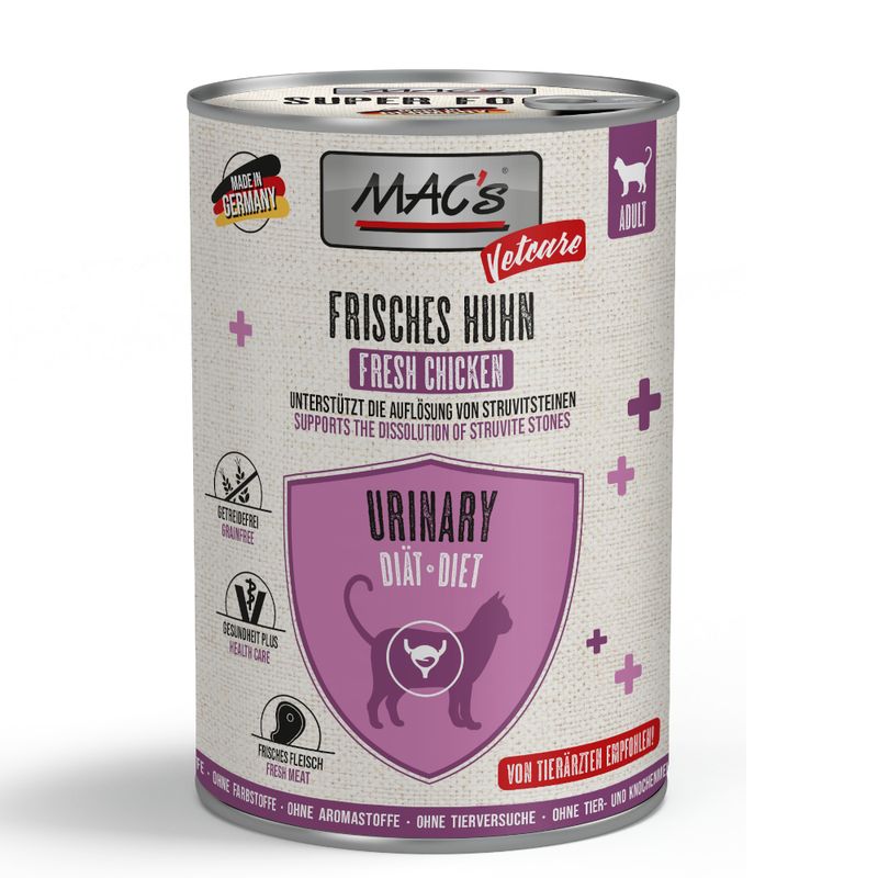 Sparpaket MAC's CAT Vetcare Urinary 24 x 400 g