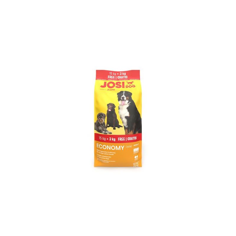 15 kg + 3 kg gratis! Josidog droogvoer voor honden 18 kg