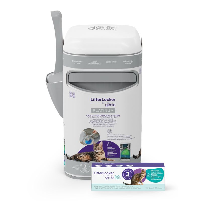 LitterLocker by Litter Genie® Platinum Seau à litière pour chat