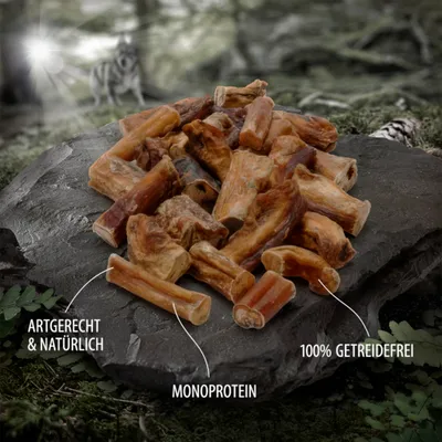 Wolf of Wilderness morceaux de pénis de bœuf "Open Woodlands" - 500 g