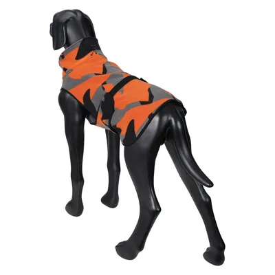 Icepeak Pet Fleecejacke, schwarz/orange