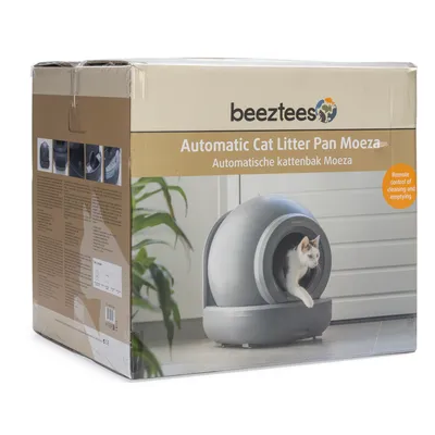 beeztees automatisk kattlåda Moeza