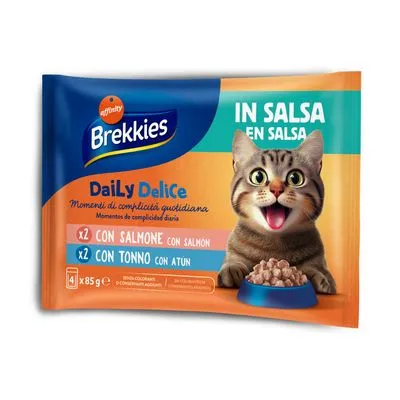 Voordeelverpakking Brekkies Daily Delice 24 x 85 g Voordeelverpakking Brekkies Daily Delice 24 x 85 g