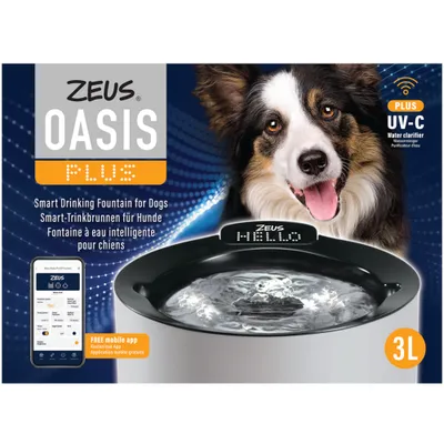 Zeus Oasis Plus Smarter Drinking Fountain Zeus Oasis Plus Smarter Drinking Fountain