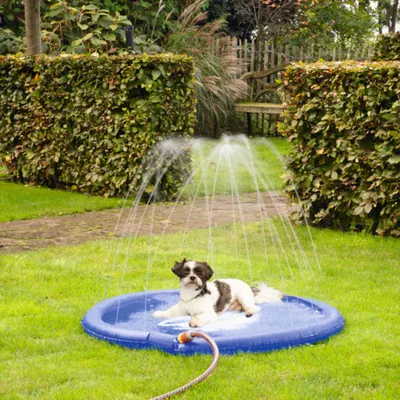 Beeztees sprinklermatta Stay Cool, blå