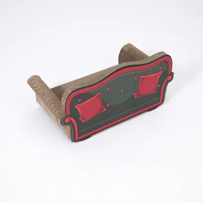 zooplus Exclusive Škrabadlo pro kočky ve tvaru pohovky - D 55 x Š 30 x V 28 cm zooplus Exclusive Škrabadlo pro kočky ve tvaru pohovky - D 55 x Š 30 x V 28 cm
