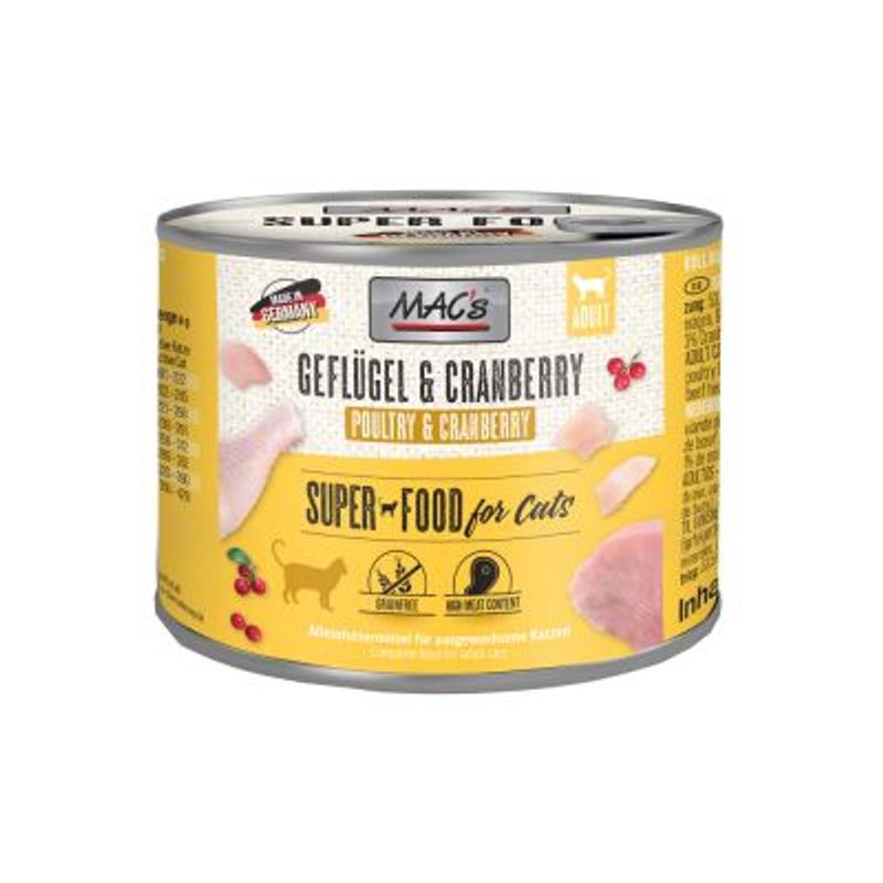 MAC's Cat 24 x 200 g Alimento umido per gatti