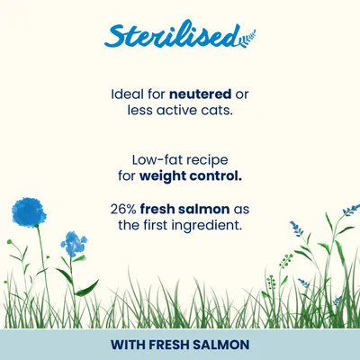 Almo Nature Functional Sterilised Cat lazac & rizs