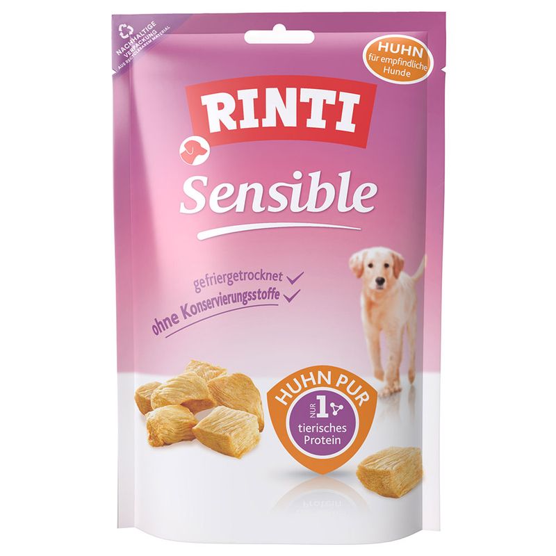 Rinti Sensible snacks liofilizados para perros
