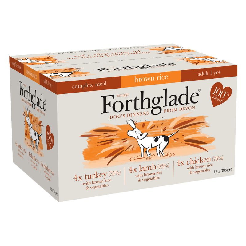Forthglade Forthglade Brown Mixed Adult Dry Dog Food pet food packaging