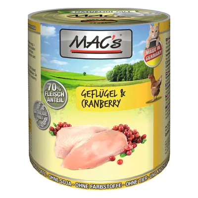 Økonomipakke MAC´s Cat Kattefôr 12 x 400 g
