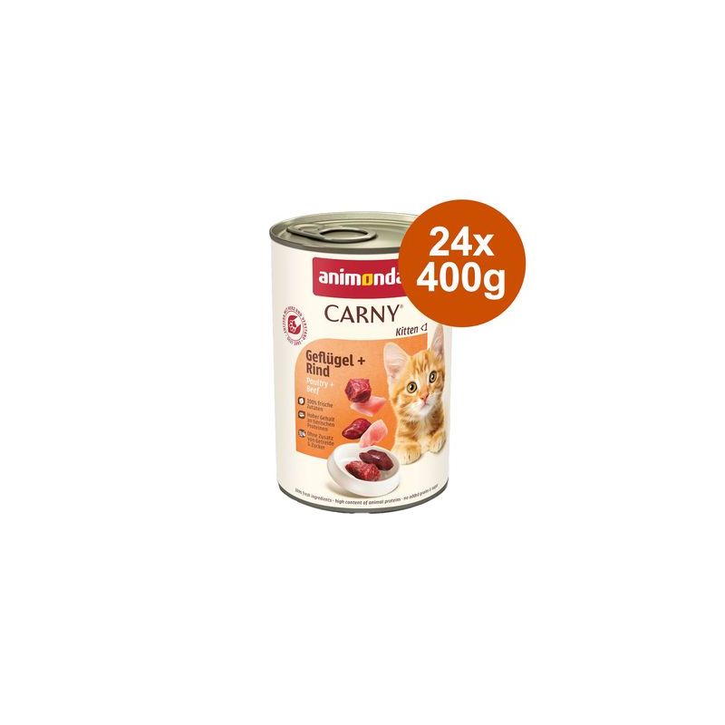 Sparpack: animonda Carny Kitten 24 x 400 g