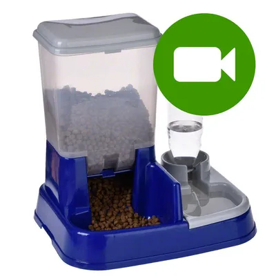 Automat na wodę i karmę 2in1