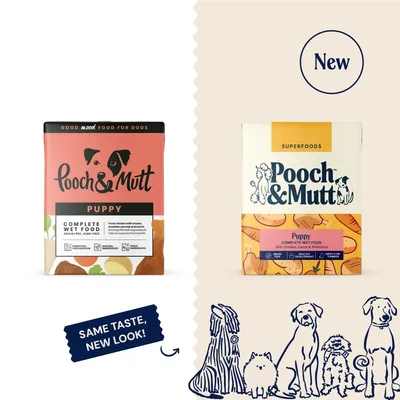 Pooch and Mutt Wet Puppy Food - Chicken & Vegetables