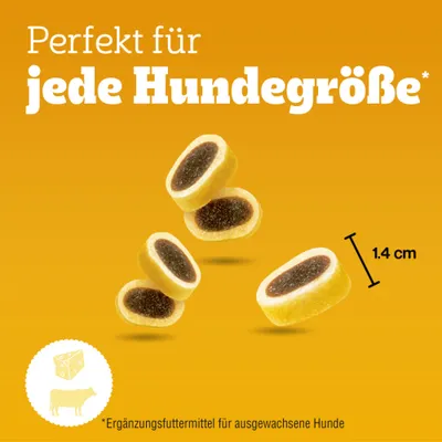 Sparpaket Pedigree Leckerbissen: Kau-Happen Huhn & Ente & Mini-Happen Käse & Rind